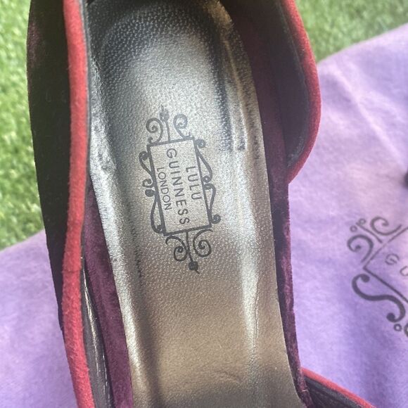 Lulu guinness velvet pumps - Picture 2 of 6